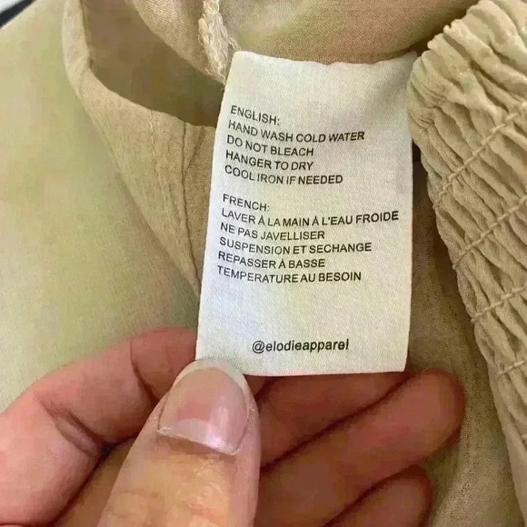 Nordstrom Elodie Corset Long Sleeve Lace-up Sheer Crop Top Women Size XS - Picture 9 of 9